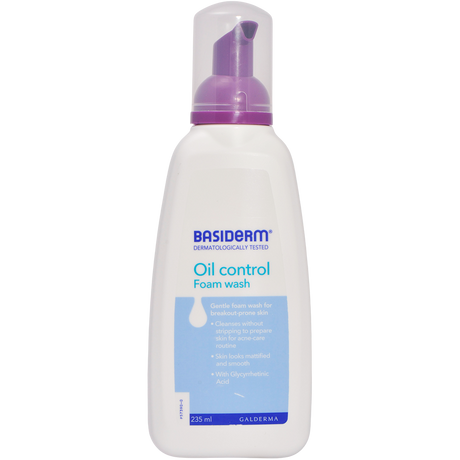 Basiderm Oil Control Foam Wash | 235 ml
