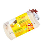 Grønnsaksposer i Øko Bomull, Størrelse M, 5 stk.