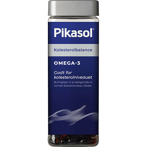 Pikasol Kolesterolbalance Omega-3 | 160 kapsler