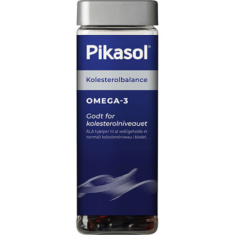 Pikasol Kolesterolbalance Omega-3 | 160 kapsler
