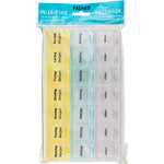 Pilleeske for 1 ukes dosering - tre daglige doseringer: morgen, middag og kveld.