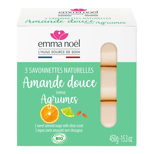 Mandel såpe 3 x 150 gr. Emma Noel