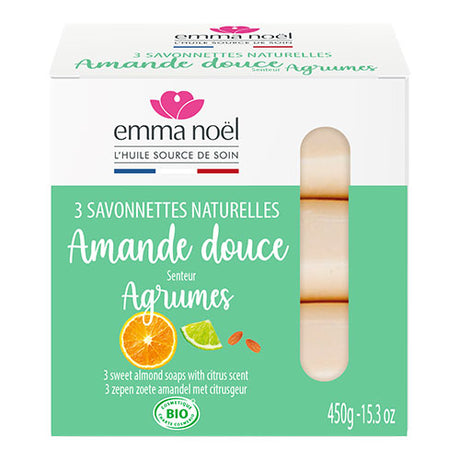 Mandel såpe 3 x 150 gr. Emma Noel