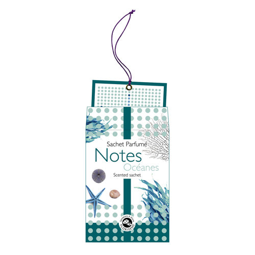 Scented Sachet Ocean Notes