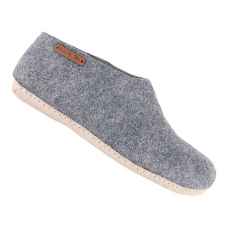 SHU`S hjemmesko med læder sål Denim | 39 fra SHUS