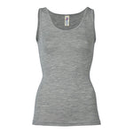 Top Merinoull og Silke Light Grey fra