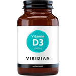 Viridian Nutrition Vitamin D3 Vegansk | 60 kapsler