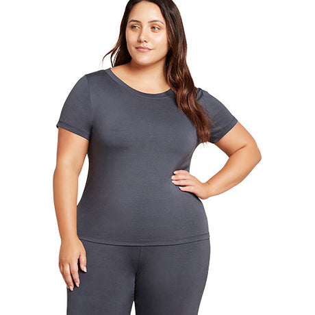 Boody Goodnight Sleep Tee Storm | Str. Xs fra Boody