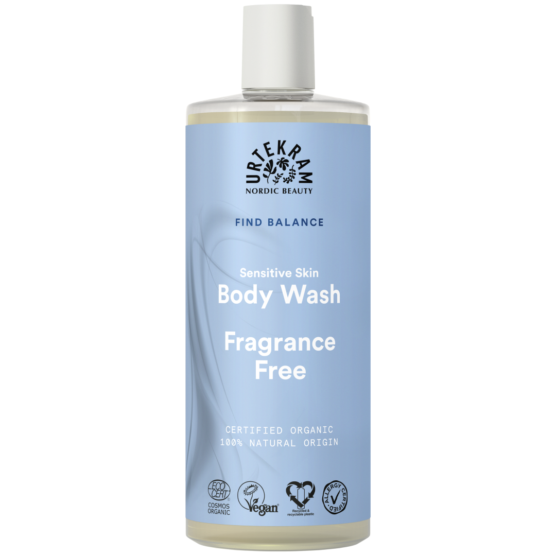 Urtekram Body Wash Fragrance Free | 500 ml fra Urtekram