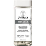 Unikalk Silver m. D vitamin | 180 tabletter