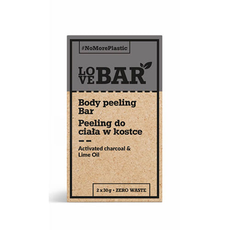 Kroppspeeling Bar m. Kull & Lime Olje