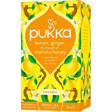 Pukka Sitron, Ingefær & Manukahonning Te Økologisk | 20 Breve