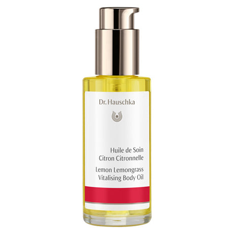 Body oil lemon lemongrass