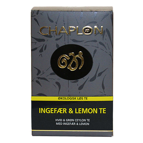Ingefær- & Sitron-te, Refill 100 g i eske Økologisk