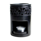 Duftlampe (Svart Kleberstein) 8 X 11cm Høy fra Aromandise