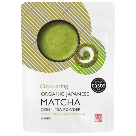 Clearspring Matcha Grønn Te Pulver Økologisk | 40 g