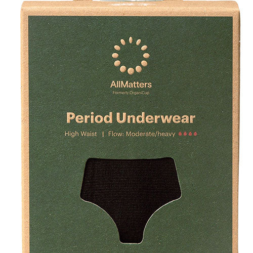 AllMatters High Waist Underwear Moderate/heavy | Str. XS fra AllMatters