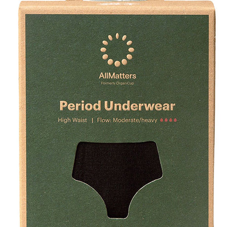 AllMatters High Waist Underwear Moderate/heavy | Str. XS fra AllMatters