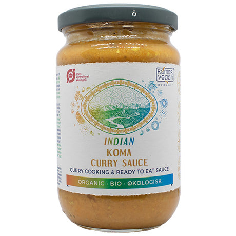 Indisk Korma Curry Saus Øko - Glutenfri