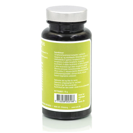 Vitamin E - 100 % vegetabilsk