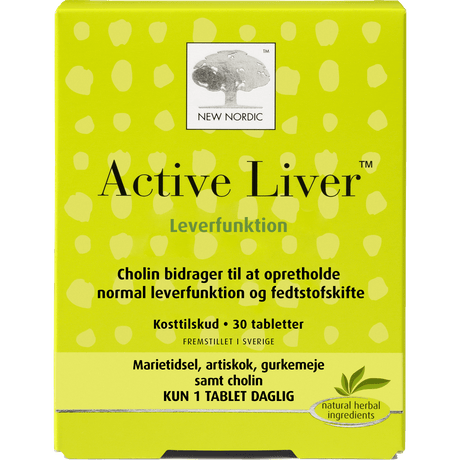 New Nordic Active Liver | 30 tabletter fra New Nordic
