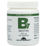 Natur-Drogeriet Biotin | 100 Tabl. fra Natur-Drogeriet