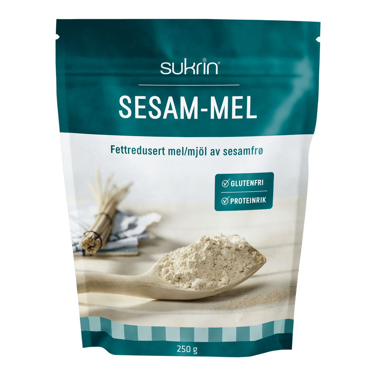 Sukrin Sesam mel glutenfri | 250 g fra Sukrin