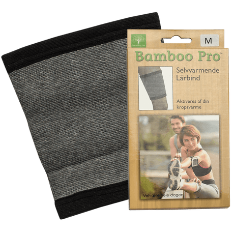 Bamboo Pro Lårbind Selvvarmende | Str. M