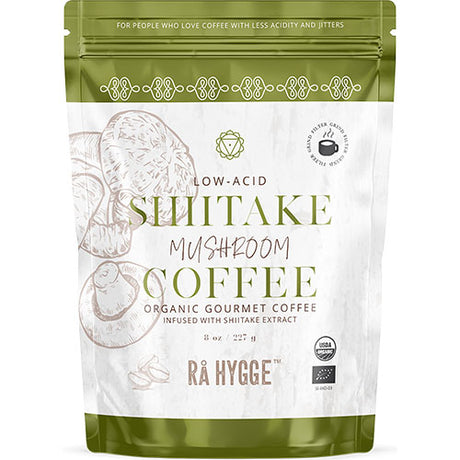 Kaffe m. Shiitake sopp-ekstrakt - filtermalt Øko