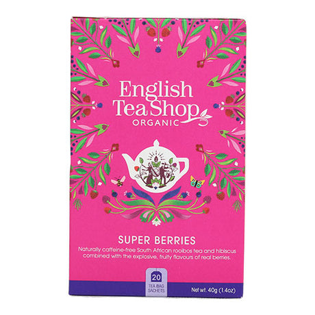 Koffeinfri Te Super Berries Øko