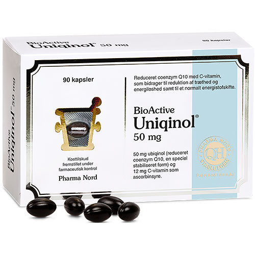 Bioactive Q10 Uniqinol fra Pharma Nord