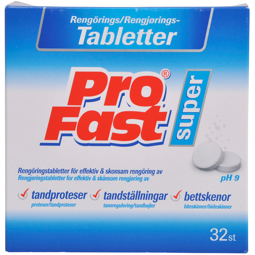 Ekulf Profast rengjøringstabletter | 32 tabletter